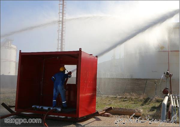 ساخت و راه اندازی دو اتاقک آتش در منطقه عملیاتی آغار و دالان