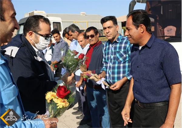 گرامیداشت  روز ملی حمل و نقل در نفت و گاز زاگرس جنوبی 12