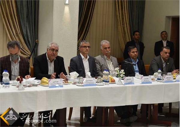 جلسه پیش بینی بهره دهی چاههای شرکت بهره برداری نفت و گاز غرب 2