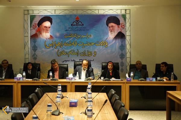 تجلیل از بانوان شاغل در شرکت بهره برداری نفت و گاز زاگرس جنوبی 2