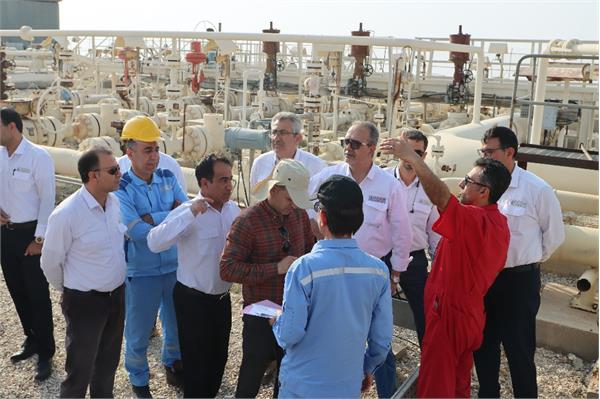 تعمیرات اساسی شرکت بهره برداری نفت و گاز زاگرس جنوبی 7