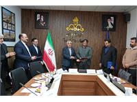 آیین معارفه و تکریم روسای جدید و سابق حراست نفت مناطق مرکزی ایران 4