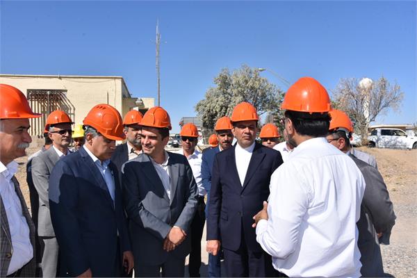 بازدید محسن خجسته‌مهر، مدیرعامل شرکت ملی نفت ایران از تاسیسات منطقه عملیاتی خانگیران 1