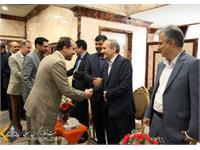 حضور مدیر عامل و مدیران ارشد شرکت نفت مناطق مرکزی ایران در دیدار نوروزی با وزیر نفت 2