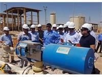 بازدید مدیر عامل شرکت نفت مناطق مرکزی ایران از میدان نفتی دانان 8