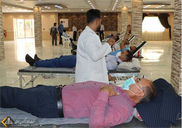 اهداء ۸۸ هزار سی سی خون به نیازمندان در منطقه عملیاتی آغار و دالان 2