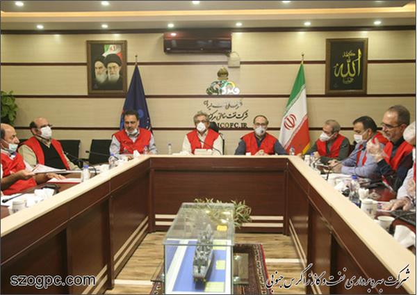 نشست کمیته مدیریت شرایط اضطراری شرکت ملی نفت ایران (گزارش تصویری)