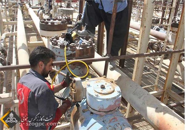 پایان تعمیرات اساسی منطقه عملیاتی تنگ بیجار 11