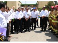 بهره‌برداری از نخستین خودرو آتش‌نشانی تمام پودری در منطقه نار و کنگان 2