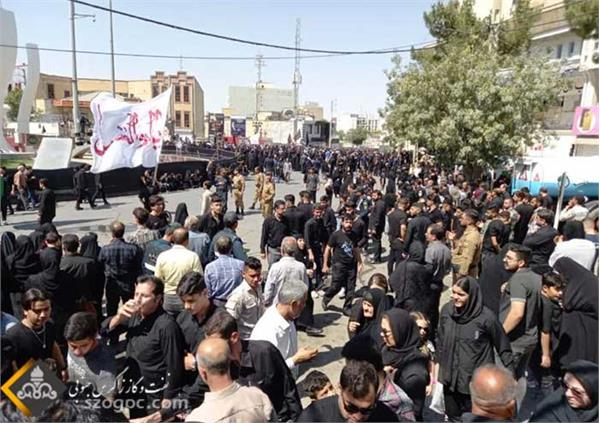 میزبانی شرکت نفت مناطق مرکزی ایران از زائران امام حسین (ع) در غرب کشور 4