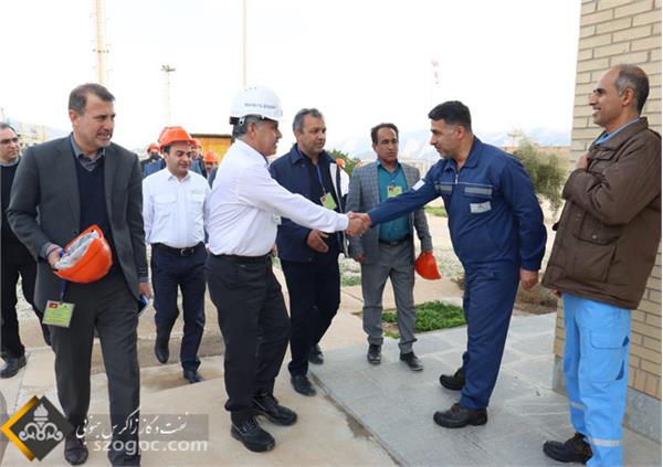 بازدید مدیرعامل شرکت نفت مناطق مرکزی ایران از منطقه آغاز و دالان زاگرس جنوبی 27