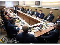 آیین معارفه و تکریم فرمانده جدید پایگاه بسیج حضرت ولیعصر(عج) نفت مناطق مرکزی ایران 9