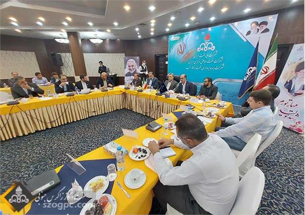 نشست مدیرعامل شرکت نفت مناطق مرکزی ایران با شرکت بهره برداری نفت و گاز غرب 6