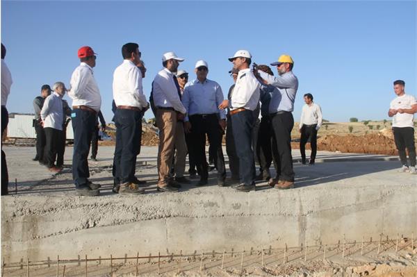 بازدید مدیرعامل نفت‌ مناطق مرکزی ایران از میدان‌های گازی باباقیر و بانکول 13