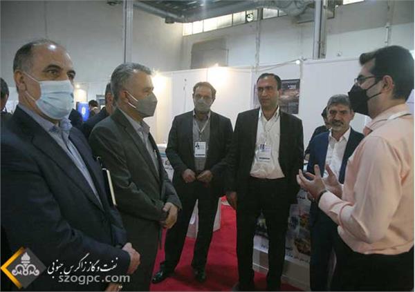 بازدید مدیرعامل نفت مرکزی از بیست‌وششمین نمایشگاه بین‌المللی نفت، گاز، پالایش و پتروشیمی 4