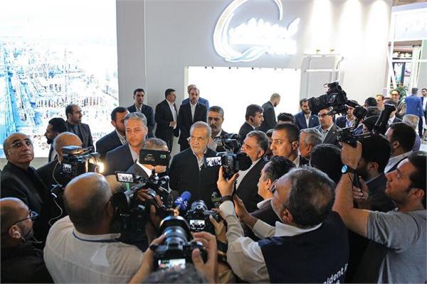 بازدید رئیس‌جمهوری از بیست‌ونهمین نمایشگاه نفت / ۱ 2