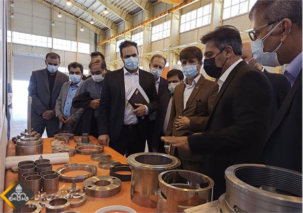 بازدید مدیرعامل زاگرس جنوبی از شرکت های سازنده تجهیزات صنعت نفت در منطقه ویژه اقتصادی شیراز