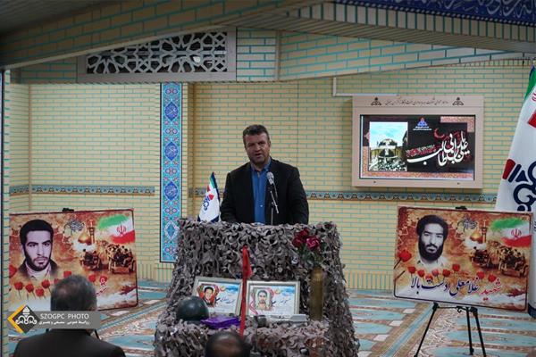 برگزاری آیین بزرگداشت سالروز آزادسازی خرمشهر در نفت و گاز زاگرس جنوبی 26