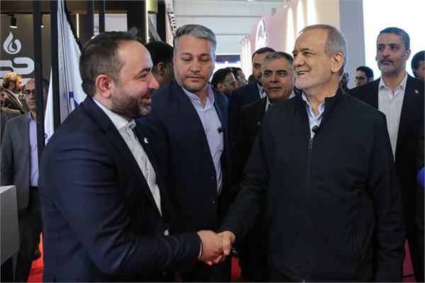 بازدید رئیس‌جمهوری از بیست‌ونهمین نمایشگاه نفت / ۱ 11