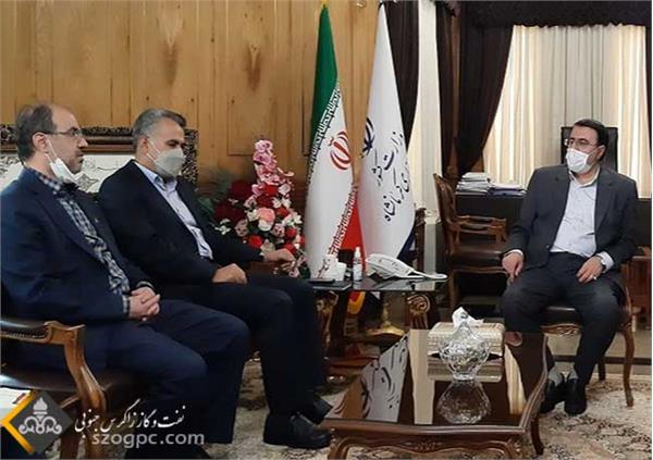 دیدار مدیرعامل نفت مناطق مرکزی ایران با استاندار کرمانشاه 3