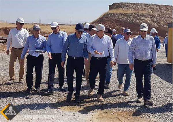 بازدید مدیر عامل شرکت نفت مناطق مرکزی ایران از میدان نفتی دانان 2