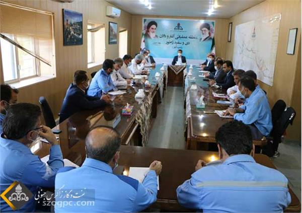 بازدید هئیت مدیره از منطقه عملیاتی آغار 3