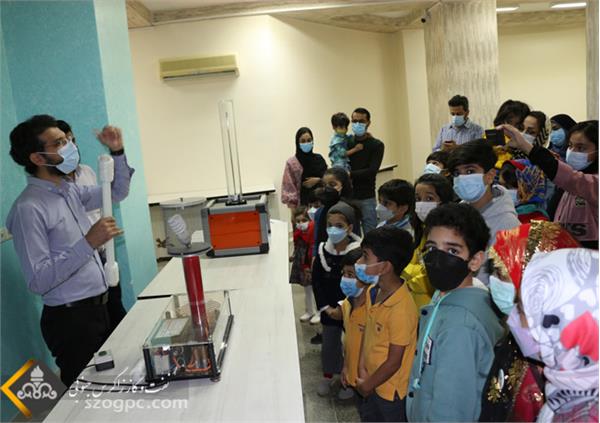 بازدید فرزندان کارکنان منطقه عملیاتی سرخون  از کانون پرورش فکری  2