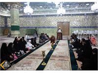 آیین غبارروبی ضریح حرم حضرت معصومه(س) توسط کارکنان شرکت نفت مناطق مرکزی ایران 11