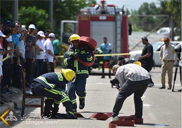 عناوین برتر آتش نشانان شرکت نفت مناطق مرکزی ایران 10