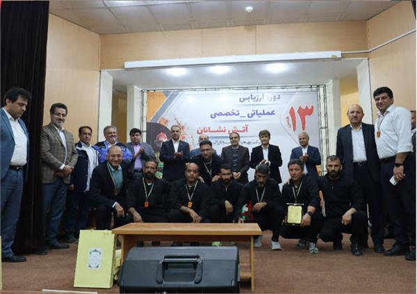 سروستان و سعادت آباد  قهرمان سیزدهمین دوره مسابقات ورزشی آتش‌نشانان زاگرس جنوبی شد 5