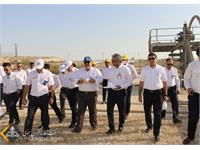 بازدید مدیرعامل شرکت پالایش گاز پارسیان از منطقه عملیاتی پارسیان 5