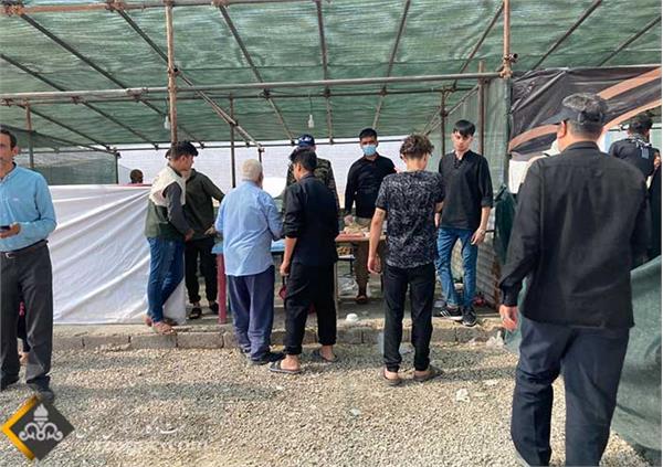 برپایی دو موکب و خدمت‌رسانی به زائران حسینی در دهلران و دشت عباس 6