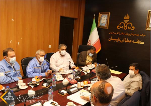 بازدید معاون نفت و گاز امور انرژی سازمان برنامه و بودجه از منطقه عملیاتی پارسیان  5