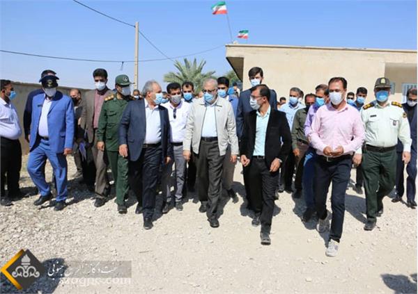 بازدید وزیر نفت از منطقه عملیاتی آغار و دالان 15