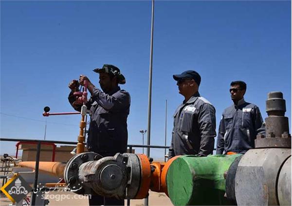 تولید پایدار گاز در شرکت بهره برداری نفت و گاز شرق 3