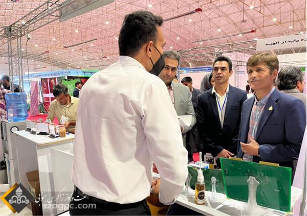 بازدید مدیرعامل زاگرس جنوبی از نخستین نمایشگاه تولید ایرانی دانش بنیان شیراز 2