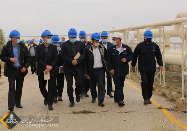 بازدید مدیر عامل شرکت نفت مناطق مرکزی ایران - منطقه نار و کنگان 8