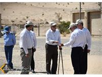 بازدید مشاور مدیر نظارت بر طرح های عمرانی مناطق نفتخیز از منطقه عملیاتی خانگیران 1