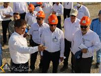 بازدید مدیرعامل شرکت پالایش گاز پارسیان از منطقه عملیاتی پارسیان 7