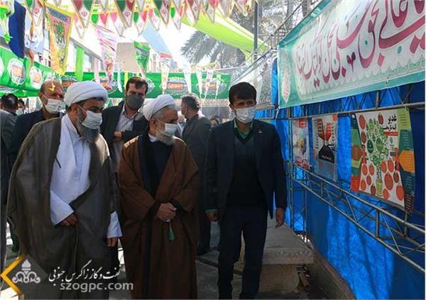 بازدید امام جمعه موقت تهران از نمایشگاه از ولادت تا ولایت زاگرس جنوبی 3