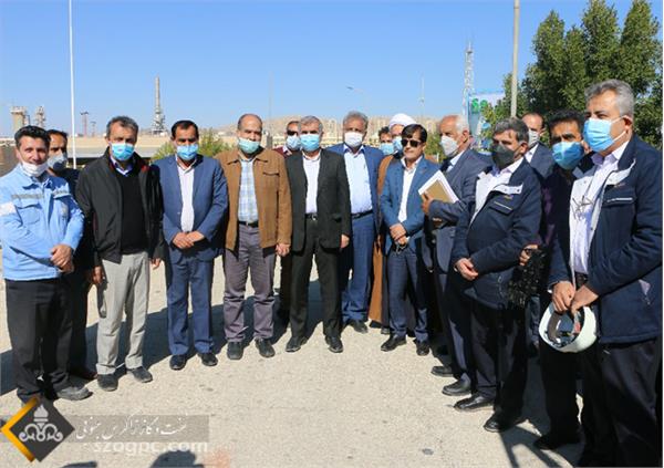 بازدید نایب رئیس اول مجلس از پالایشگاه گاز فراشبند بهمن ۱۴۰۰ 2
