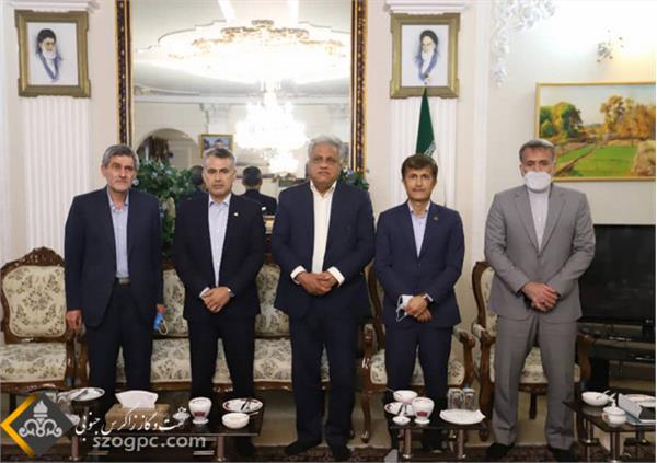 مدیرعامل نفت مناطق مرکزی ایران با مسئولین استان فارس و بوشهر دیدار کرد 3