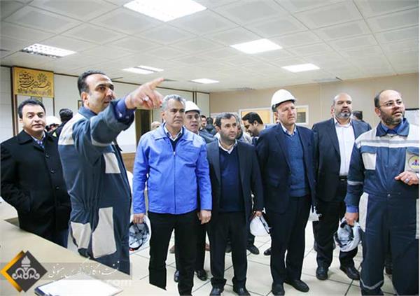 بازدید مدیر عامل نفت مرکزی از منطقه عملیاتی سراجه قم 26