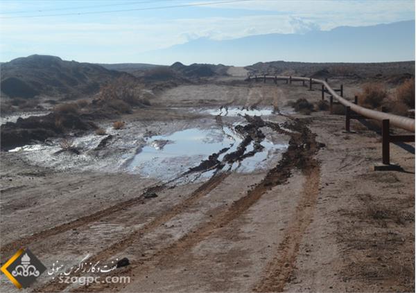 بالاتر از تولید تکلیفی در شرایط نامساعد جوی در شرکت بهره برداری نفت و گاز زاگرس جنوبی 9