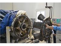 تعمیرات اساسی توربین SGT-400  ایستگاه تقویت فشار گاز منطقه عملیاتی نار و کنگان 6