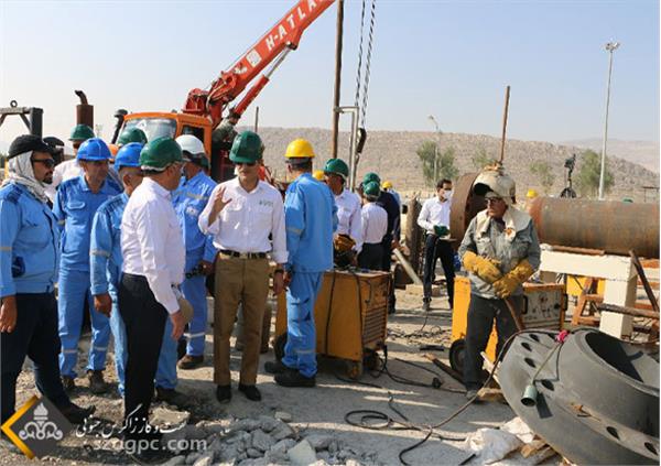 بازدید مدیرعامل از تعمیرات اساسی منطقه دالان 1401 12