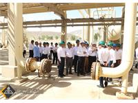 بازدید مدیر عامل و هیئت مدیره شرکت بهره برداری نفت و گاز زاگرس جنوبی از منطقه عملیاتی آغار و دالان 7