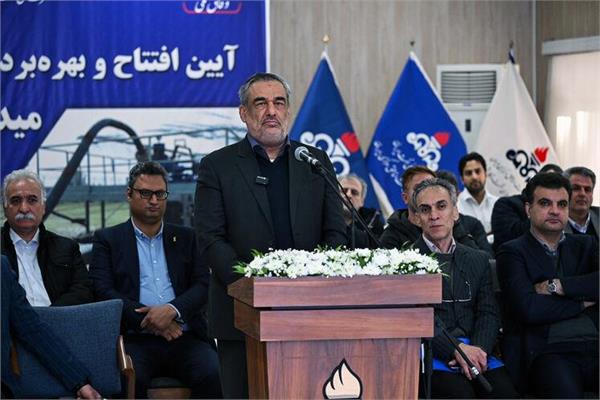 آیین بهره‌برداری از طرح توسعه میدان گازی توس و ایستگاه تقویت فشار دهلران 3