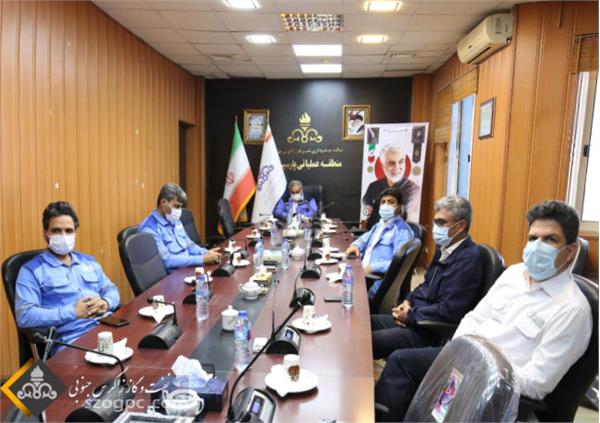 مراسم بزرگداشت دومین سالگرد شهادت سپهبد شهید  سلیمانی در شرکت زاگرس جنوبی برگزار شد. 5