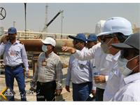 بازدید مهندس حیدری از پالایشگاه فراشبند 5